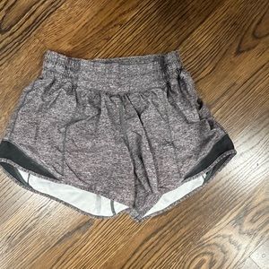 Grey lululemon shorts